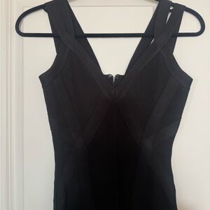 Guess Marciano Black Bandage Sleeveless Dress